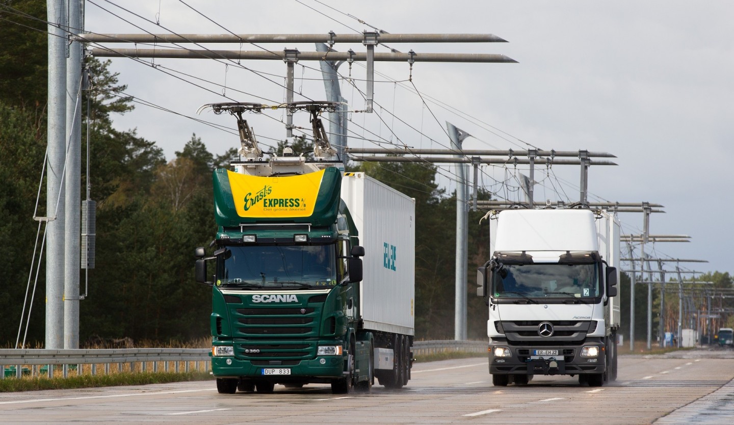 eHighway je plnohodnotnou alternativou k tradiční kamionové přepravě. 