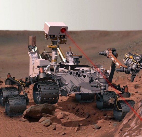 Technologie použité při výrobě modelu Ghilbi se uplatnily i při sestrojení vozítka Curiosity, které se prohání po planetě Mars.